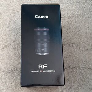 Canon RF 100mm F2.8 Macro Lens - Black